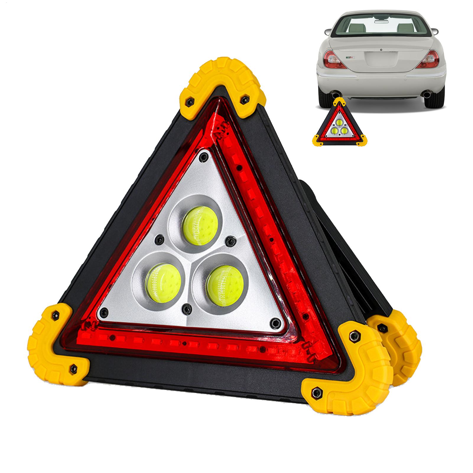 Emergency Exit Sign - Emergency Safety Triangle Stop Sign Multifunction