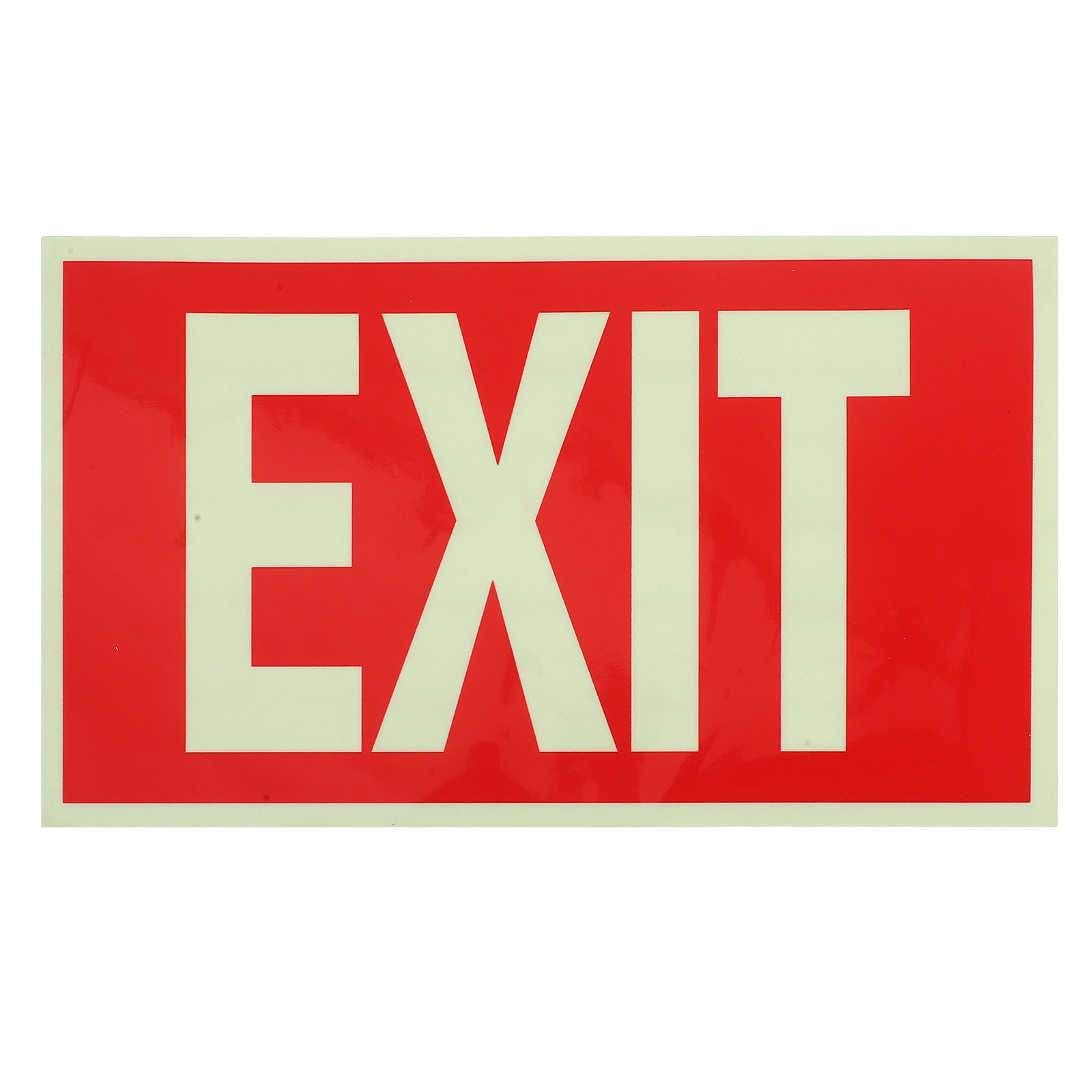 Emergency Exit Sign - Self Adhesive Emergency Exit Sign Sticker