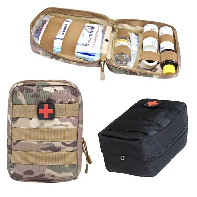 First Aid Bag Kit - Tactica Molle Bag First Aid Kit