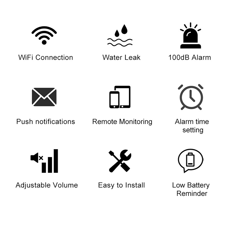Tuya Smart WIFI Water Leak Sen - огляд і ціна Water Alarm Sensor