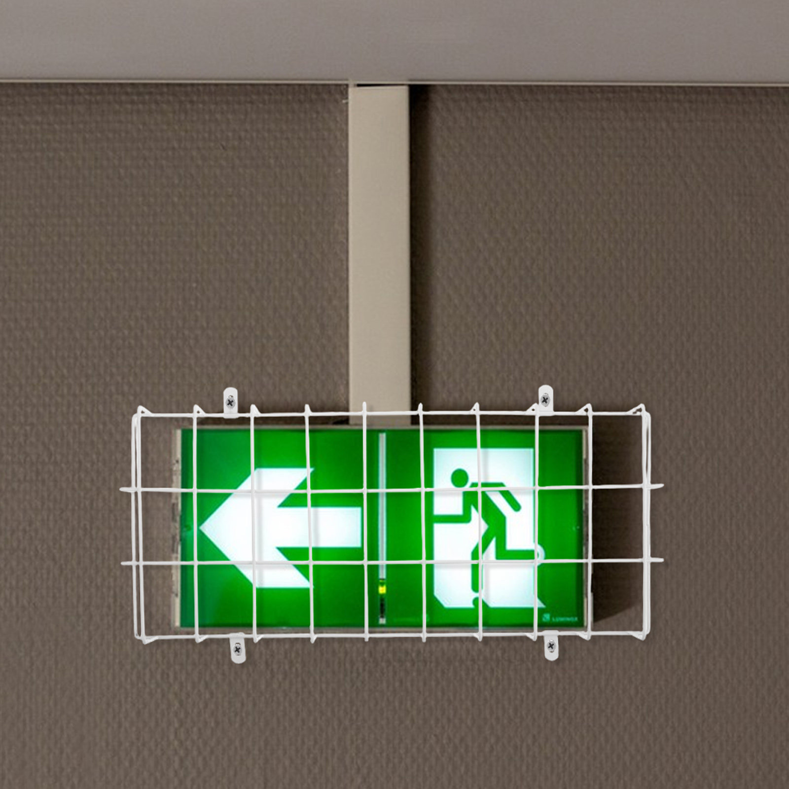 4Pcs Exit Sign Safety Cage Imp - огляд і ціна Emergency Exit Sign