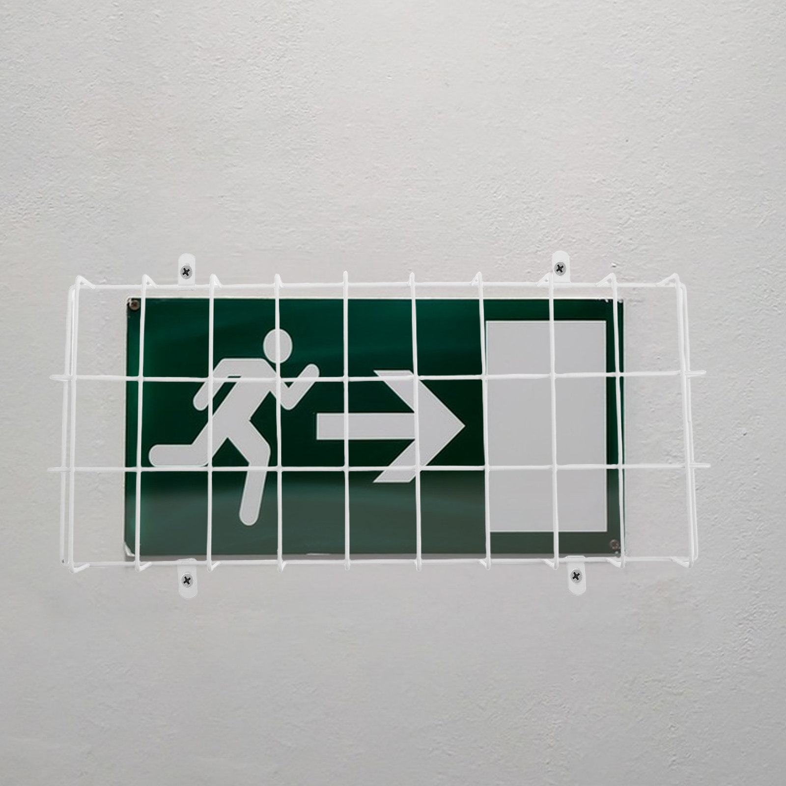 4Pcs Exit Sign Safety Cage Imp - огляд і ціна Emergency Exit Sign