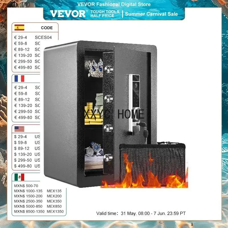 Electric Safe 2.2/1.8 Cubic Fe - огляд і ціна Fire Safe Document