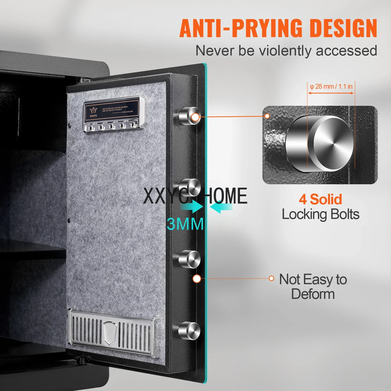 Electric Safe 2.2/1.8 Cubic Fe - огляд і ціна Fire Safe Document