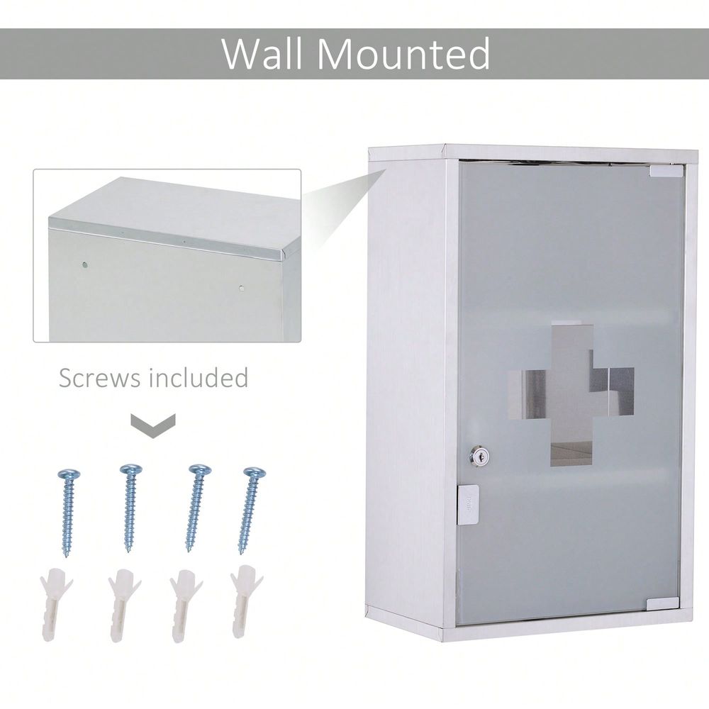 Wall Medicine Cabinet With Loc - огляд і ціна Medicine Cabinet Lock