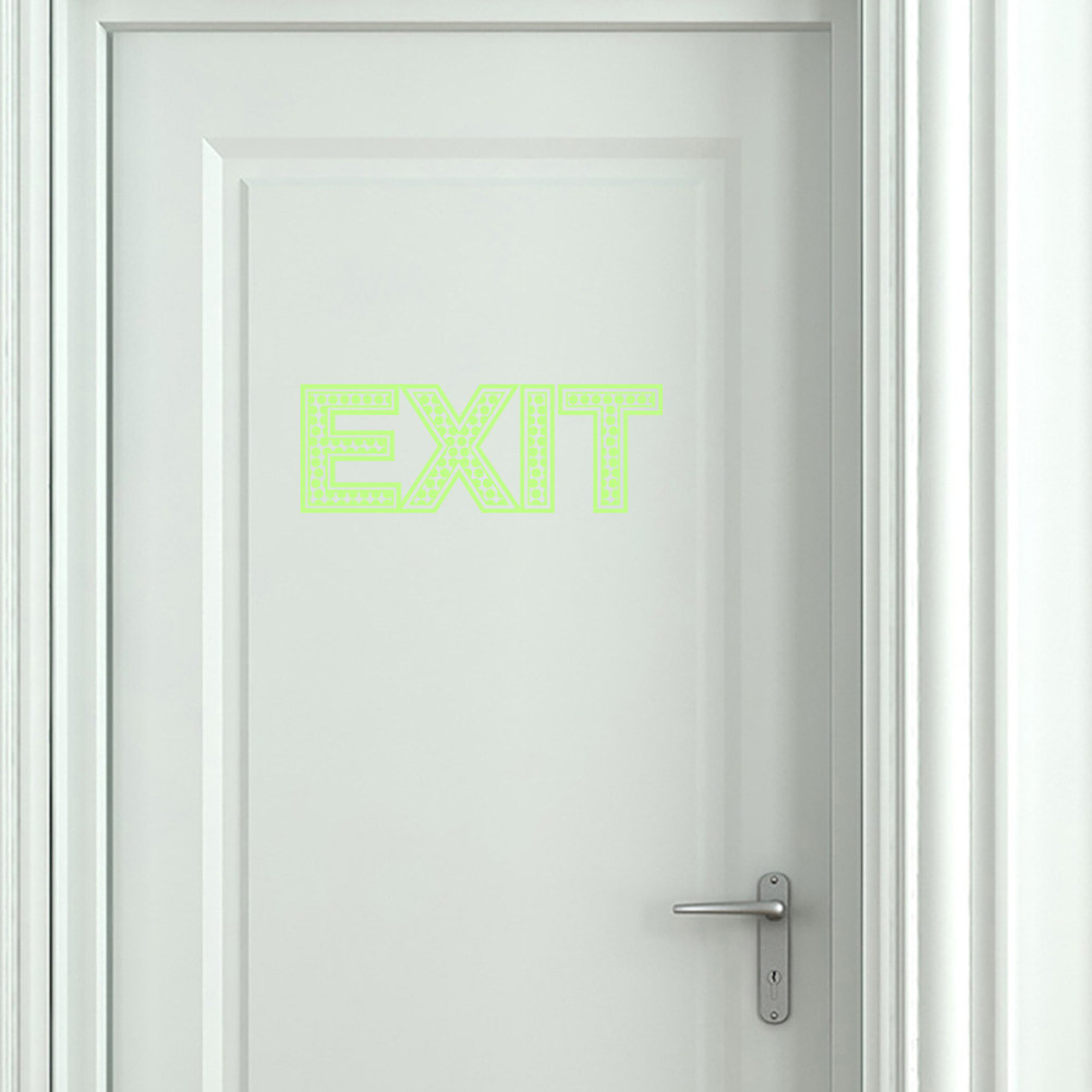 3Pcs Exit Signs Night Luminous - огляд і ціна Emergency Exit Sign