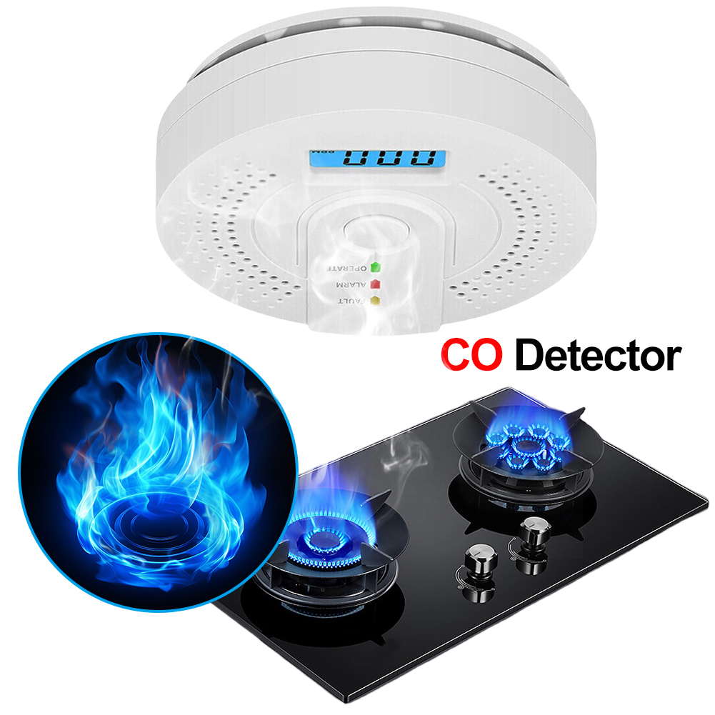 Digital Carbon Monoxide Detect - огляд і ціна Smoke Detector Interconnected
