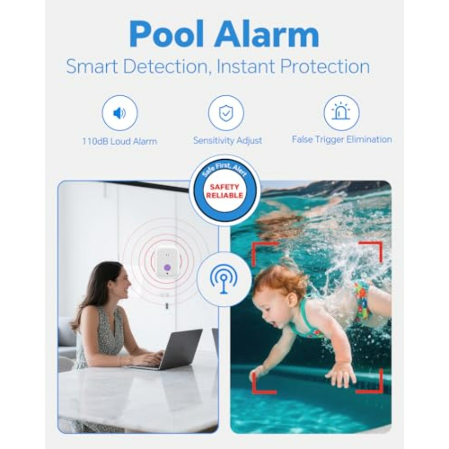 Pool Alarm for inground above  - огляд і ціна Pool Alarm Float
