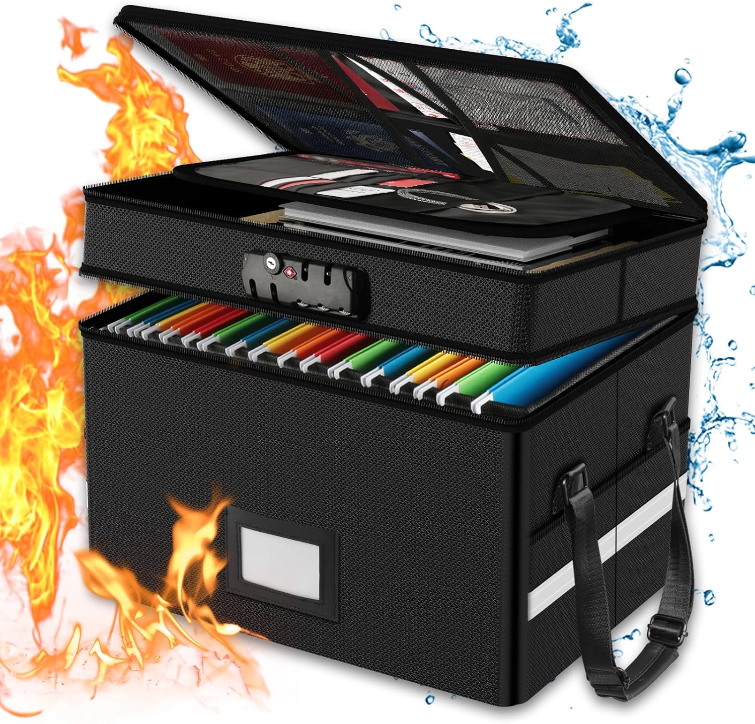 Fireproof Document Box with Lo - огляд і ціна Fire Safe Document