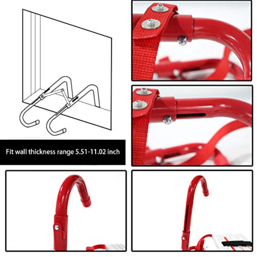 Portable Fire Ladder 2 Story E - огляд і ціна Fire Escape Ladder