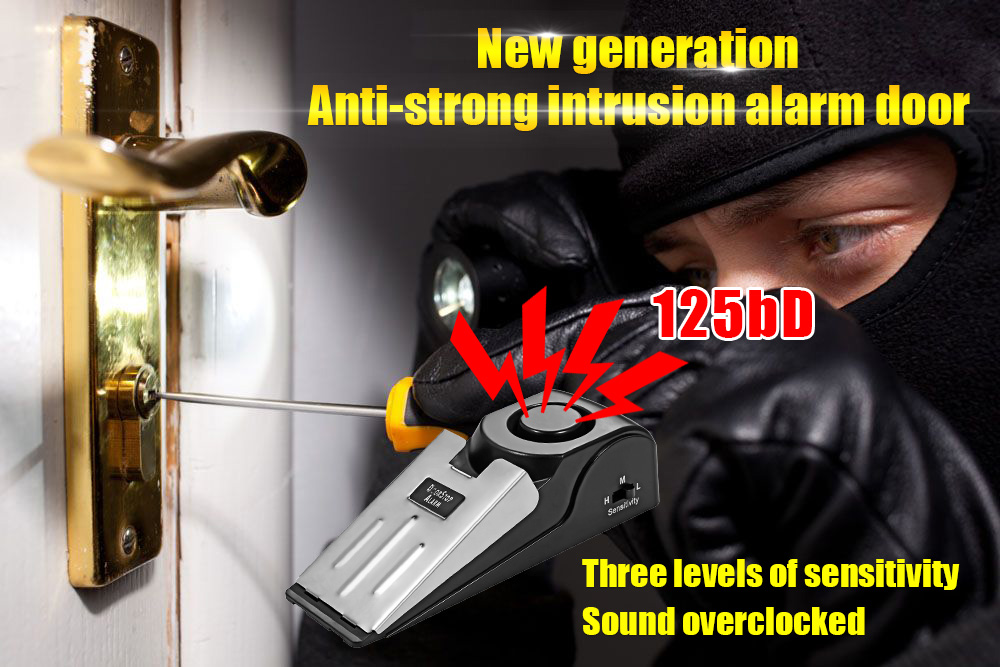 KERUI 125DB Anti-theft Burglar - огляд і ціна Door Stop Alarm