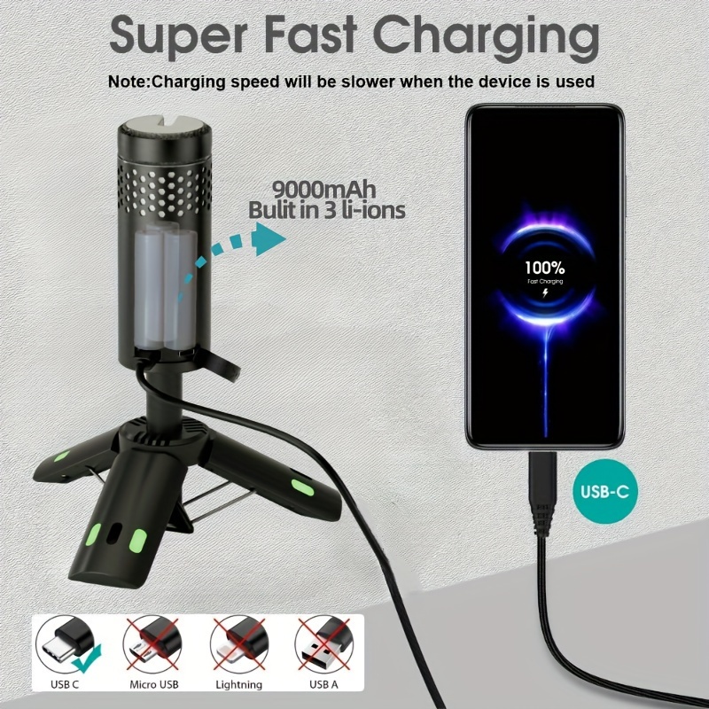 NITEK 9000mAh Telescopic Campi - огляд і ціна Power Outage Light