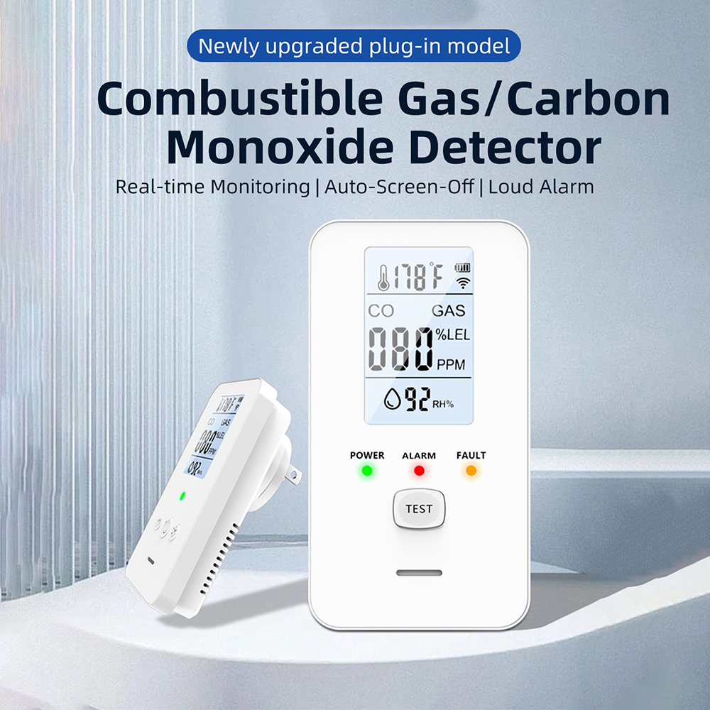 GC03 4-in-1 Gas & CO Detector  - огляд і ціна Co Detector Plug