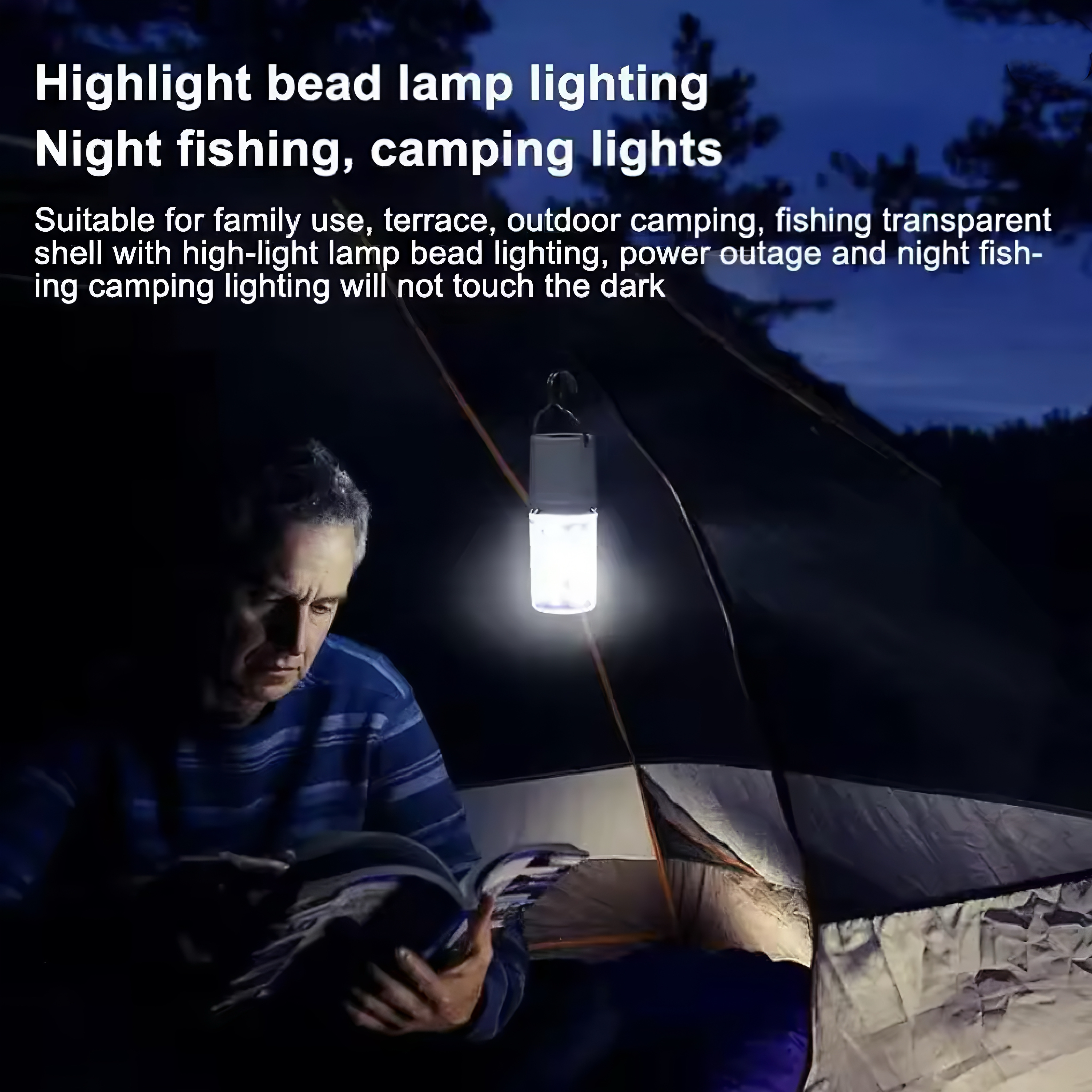 USB Rechargeable Emergency Lig - огляд і ціна Power Outage Light