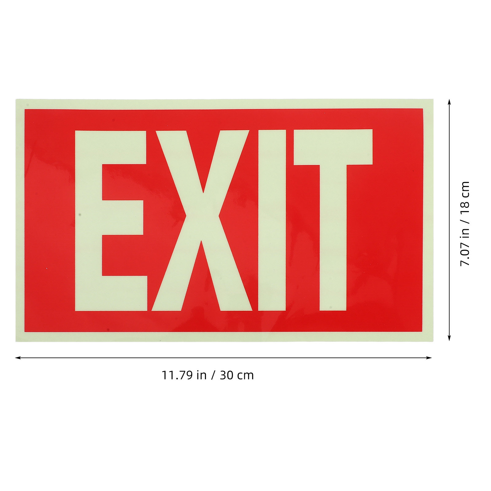 Self Adhesive Emergency Exit S - огляд і ціна Emergency Exit Sign