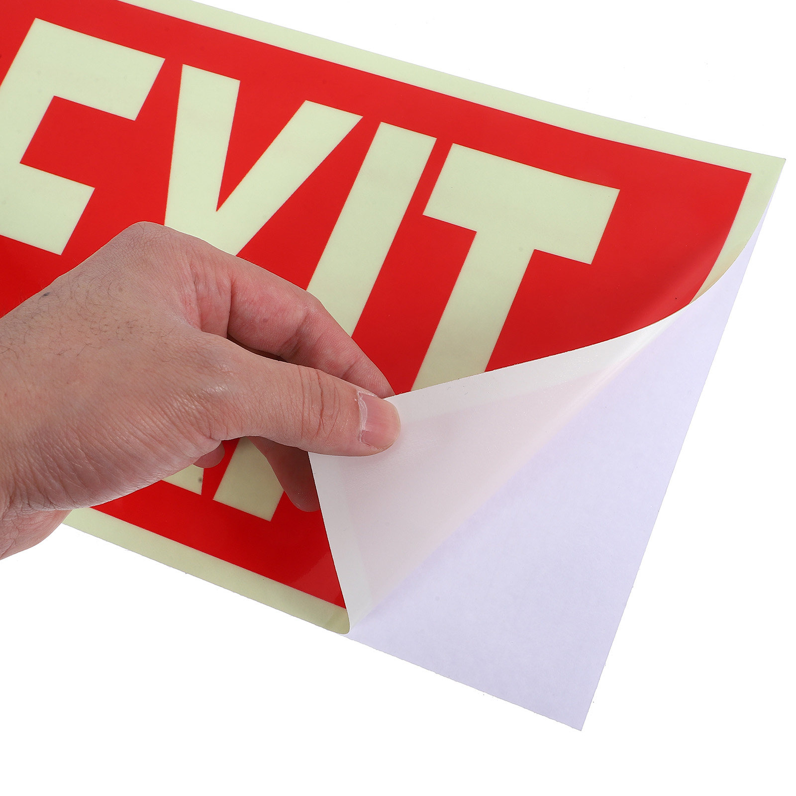 Self Adhesive Emergency Exit S - огляд і ціна Emergency Exit Sign