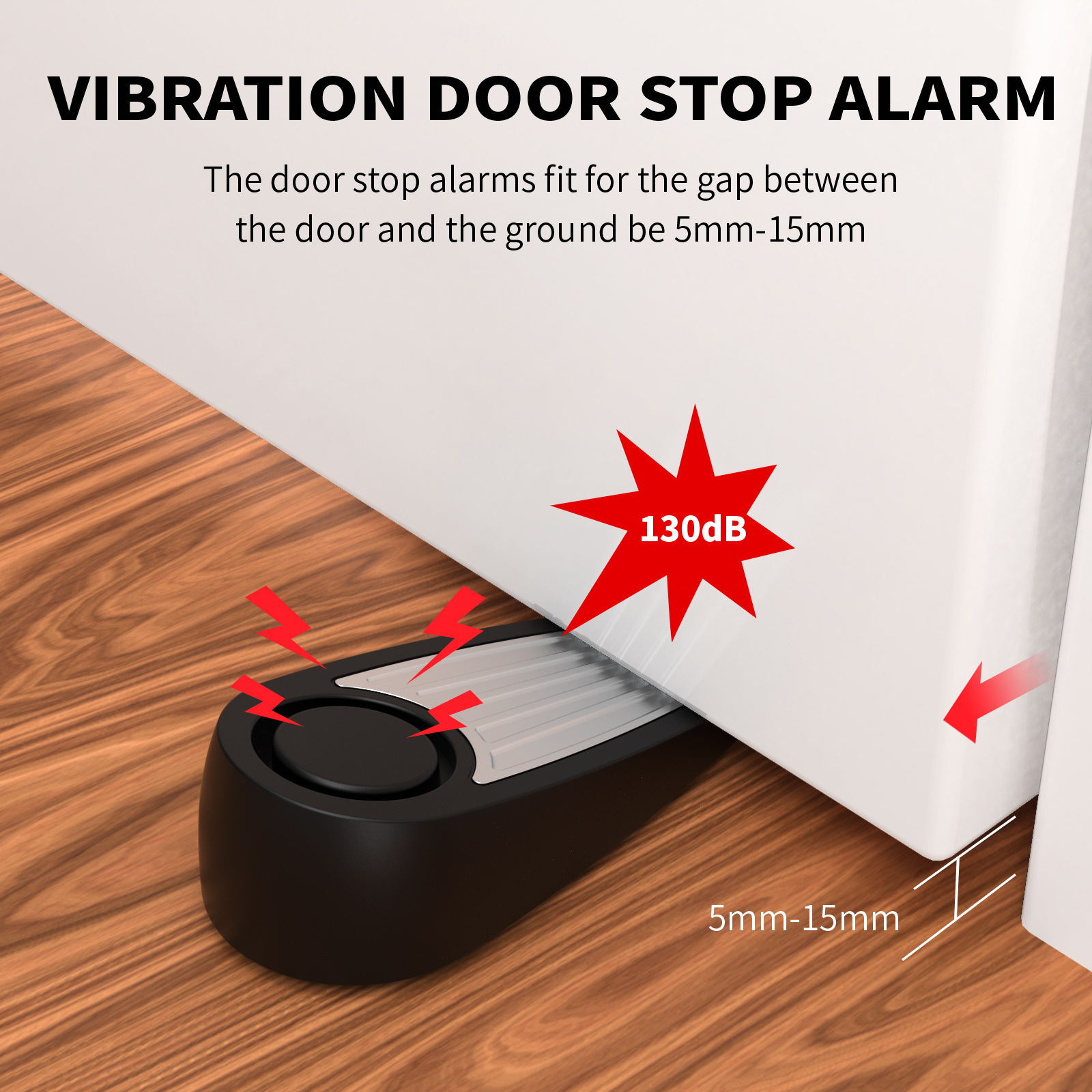 Wireless 130dB Door Stop Alarm - огляд і ціна Door Stop Alarm