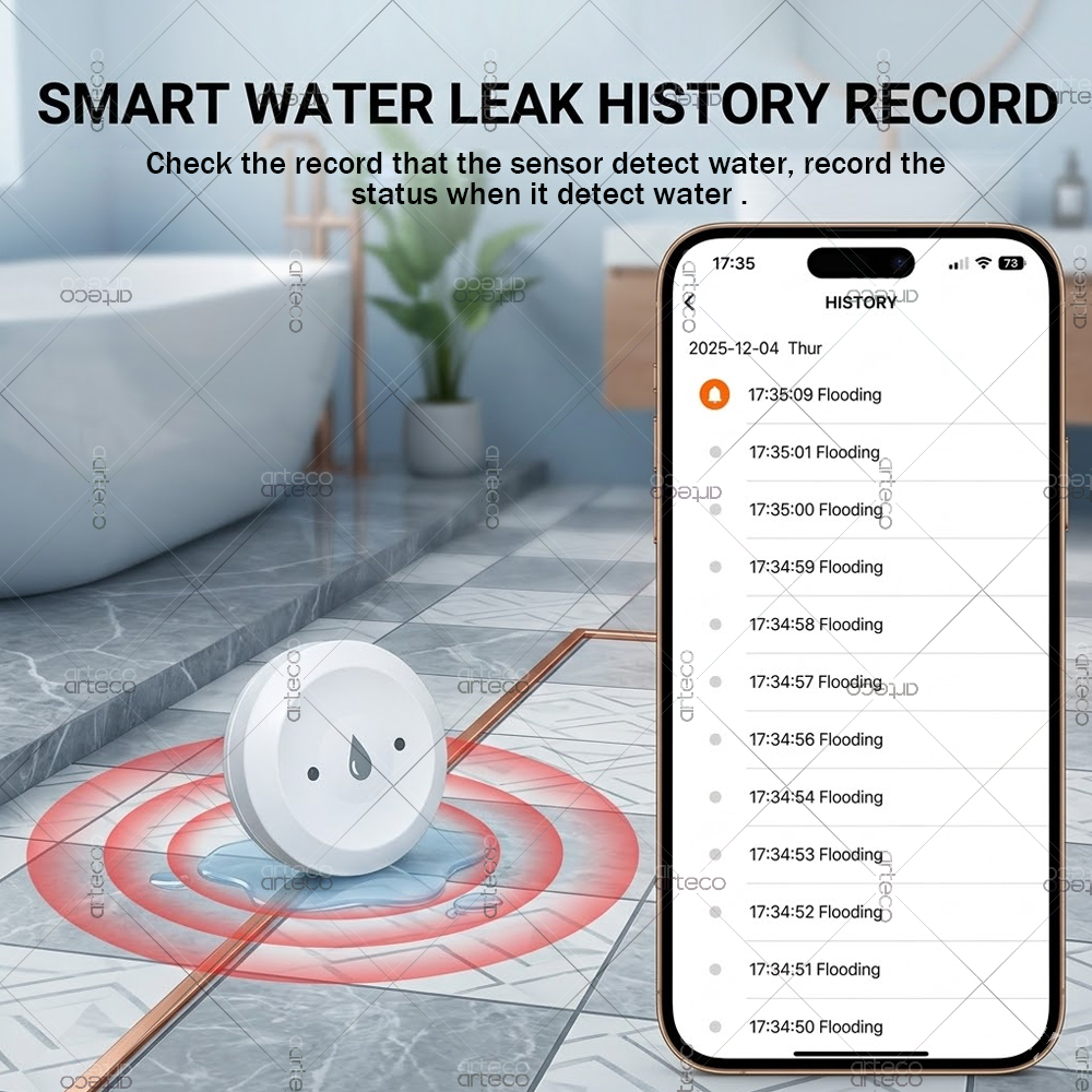 Zigbee Water Leak Sensor Smart - огляд і ціна Water Alarm Sensor