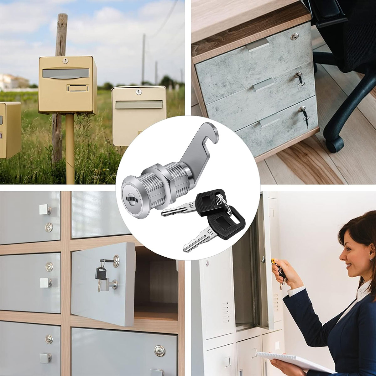 Single Unlock Set,1 Pack Keyed - огляд і ціна Medicine Cabinet Lock