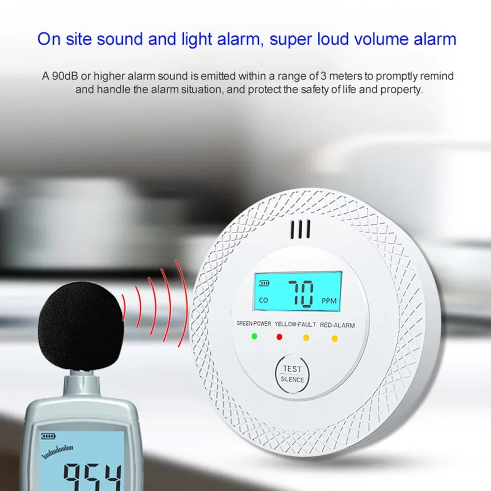 Carbon Monoxide Alarm Detector - огляд і ціна Smoke Detector Interconnected