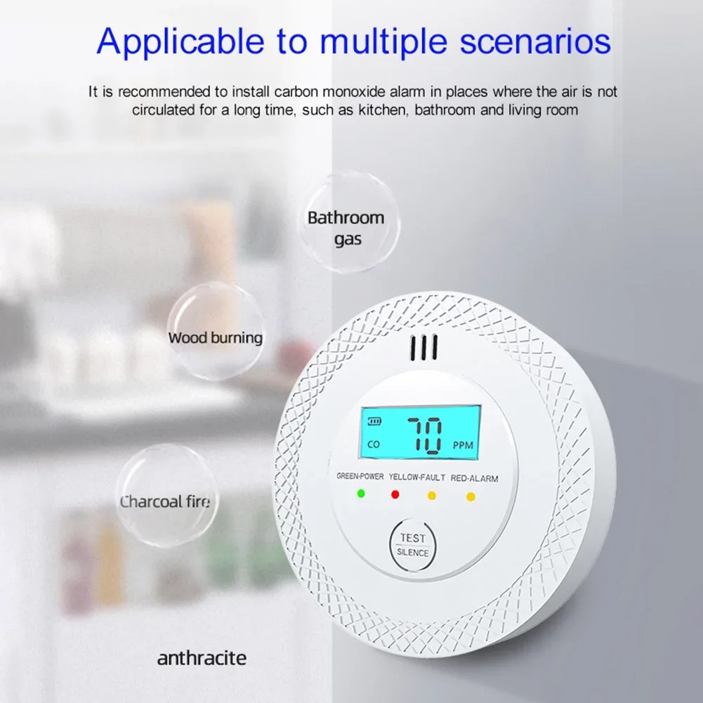 Carbon Monoxide Alarm Detector - огляд і ціна Smoke Detector Interconnected