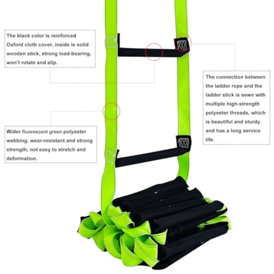 Fire Escape Ladder with 2 Heav - огляд і ціна Fire Escape Ladder