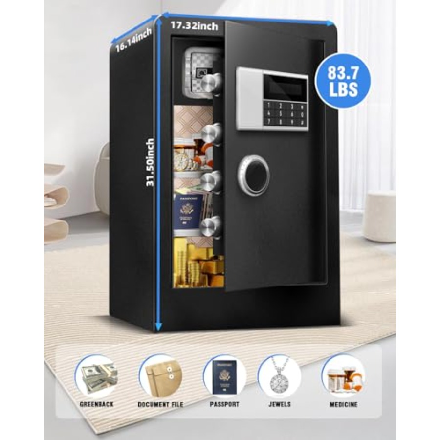 8.4 CuFt Heavy Duty Home Safe  - огляд і ціна Lockbox Key Secure
