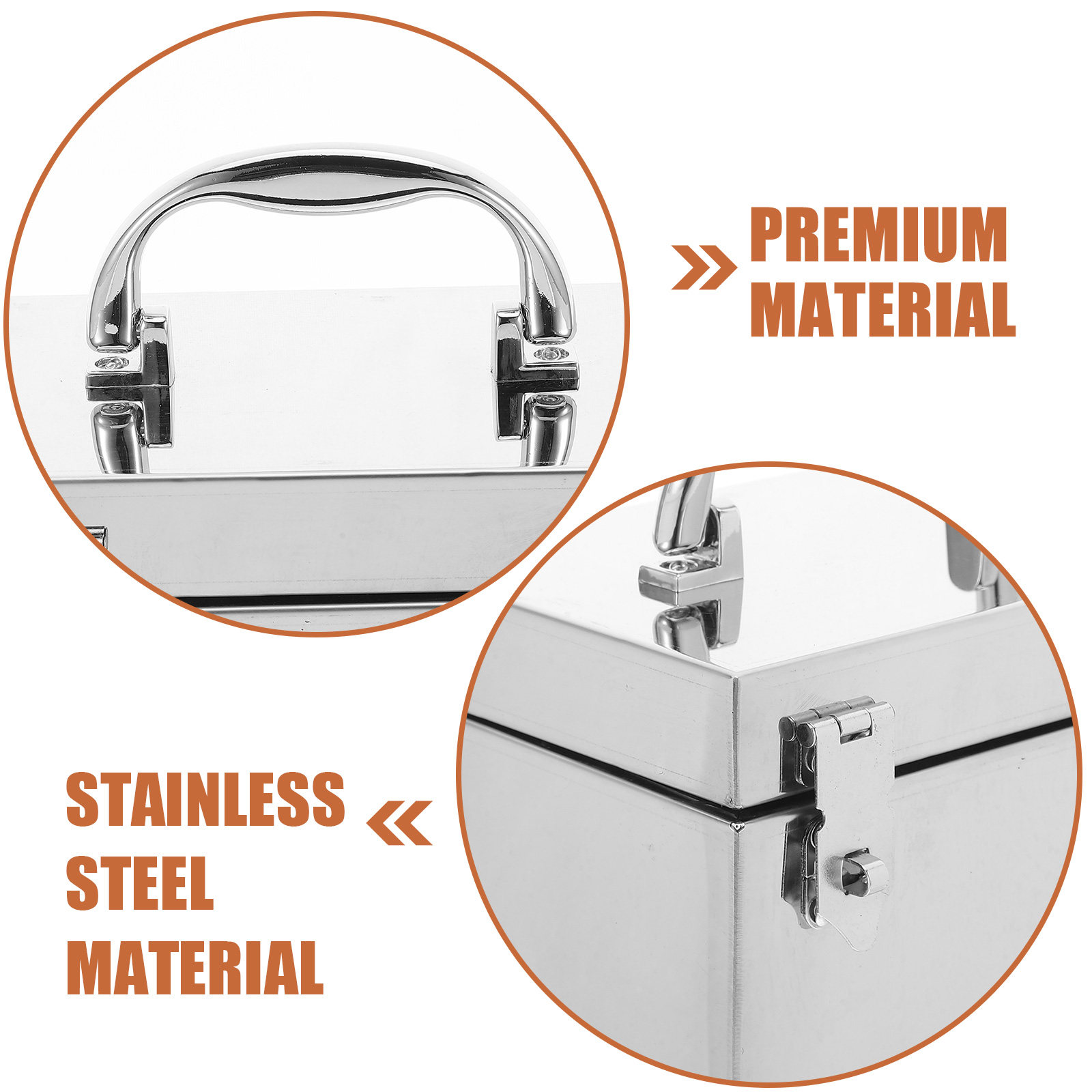 Lockable Stainless Steel Cash  - огляд і ціна Lockbox Key Secure