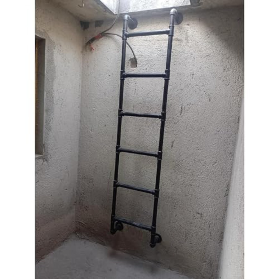 Wall Mounted Metal Step Ladder - огляд і ціна Fire Escape Ladder