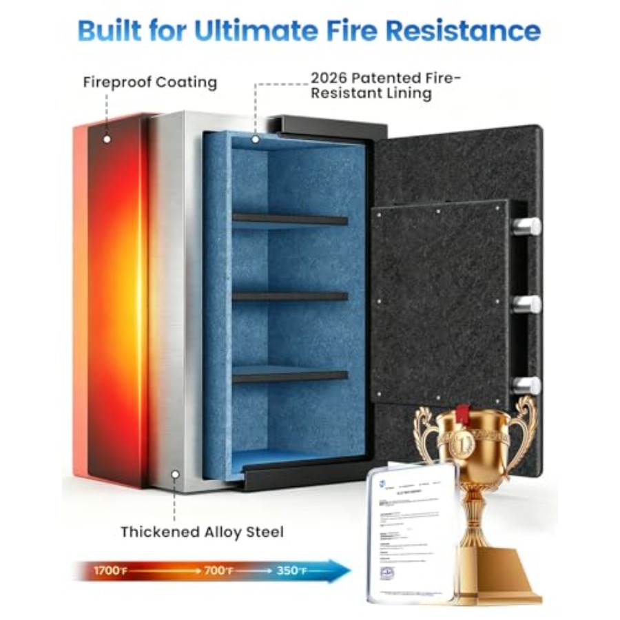 Home fireproof safe for docume - огляд і ціна Fire Safe Document
