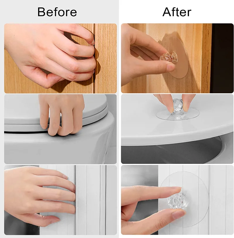 2/10Pcs Punch-free Drawer Knob - огляд і ціна Window Lock Bar