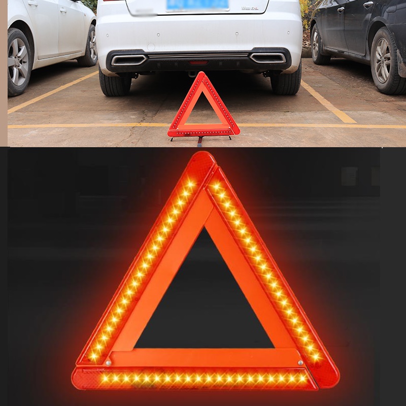 Foldable LED Warning Triangle  - огляд і ціна Emergency Exit Sign