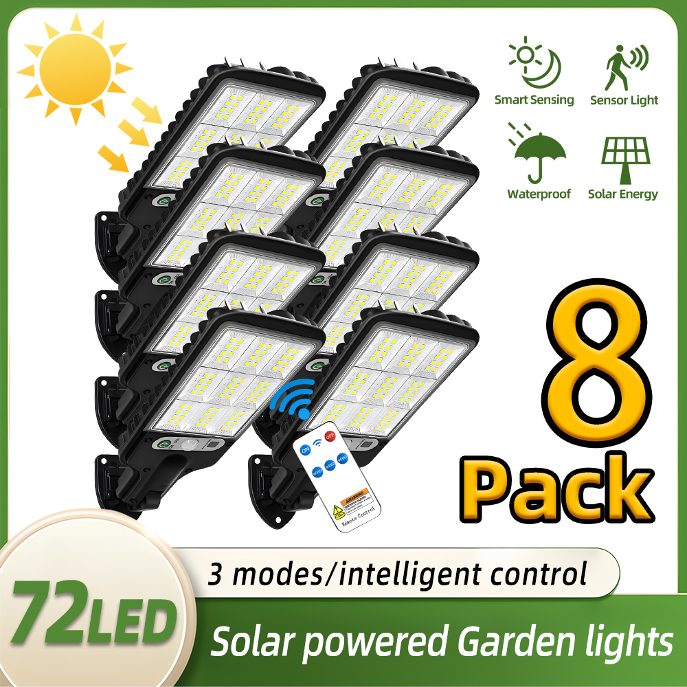 1/8pc Solar Outdoor Floodlight - огляд і ціна Power Outage Light