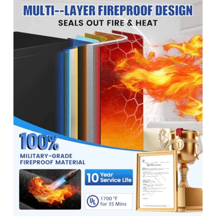 Heavy Duty Fireproof Safe for  - огляд і ціна Fire Safe Document
