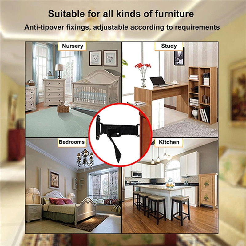 A93Z Furniture Anchors, Adjust - огляд і ціна Earthquake Anchor Strap